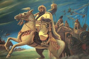 成吉思汗在鄂尔多斯的足迹