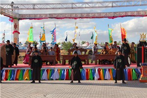 鄂尔多斯婚礼文化节之《七旗会盟》