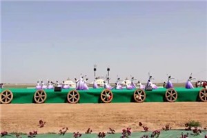 鄂托克前旗马兰花节开幕式节目之六——《马兰花开》