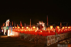 东胜区非物质文化遗产——灯游会